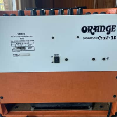 ORANGE CRUSH 30R AMP - 2002 - Solid-State - Electric guitar - One owner image 6