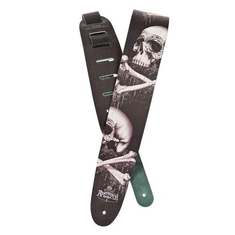 D'Addario 25LAL Alchemy Leather Guitar Strap image 1