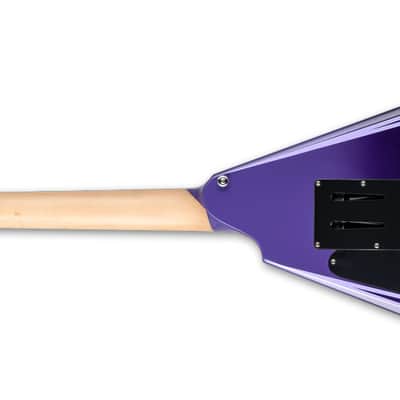 ESP LTD Alexi Hexed Sawtooth - Purple Fade w/ Pinstripes (LALEXIHEXED) image 4