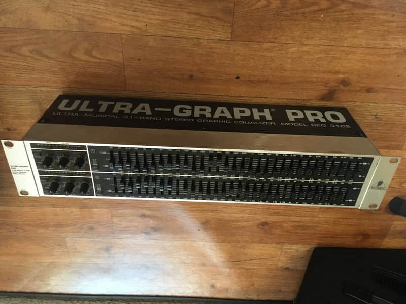 Behringer Ultragraph Pro GEQ3102 31-Band Stereo Graphic EQ image 1