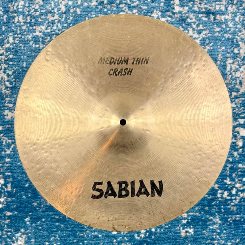 1st GENERATION 18” VINTAGE Sabian MEDIUM THIN HH Crash 1420g image 1