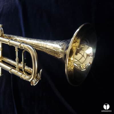 WOW Martin Handcraft goldplated with case and two mouthpieces GAMONBRASS image 10