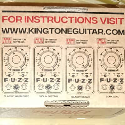King Tone Guitar miniFUZZ V2 image 5