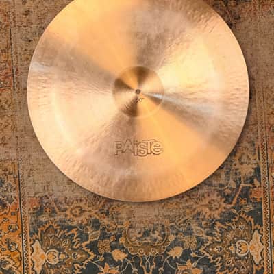 SUPER RARE 1979 Vintage Paiste 602 20” CHINA TYPE Pang Swish SUPER CLEAN! Iconic Exotic Tone! 2097 g image 2