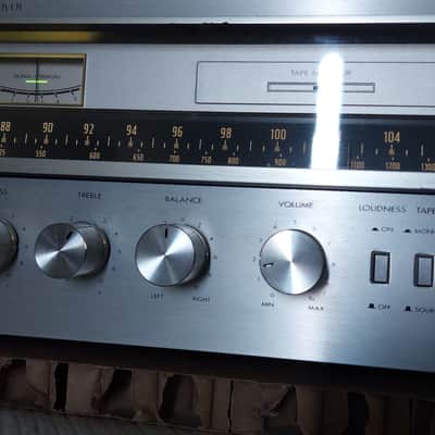 JVC Vintage JVC R-S5 AM/FM Stereo Receiver1979-Grey metal"Please read all desc. image 3