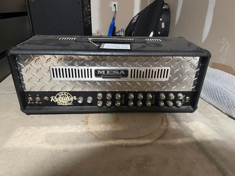 Mesa Boogie Dual Rectifier Solo Head 2-Channel 100-Watt Guitar Amp Head Revision G