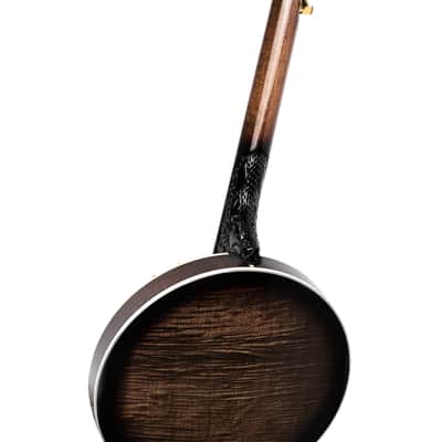Ortega Falcon Series 5-String Resonator Banjo, Flamed Maple with Gold Hardware image 6
