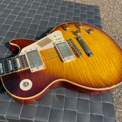 2013 Gibson Custom Shop 1959 Joe Perry Les Paul Murphy Aged Hand Picked Top By Wilson & Murphy image 5
