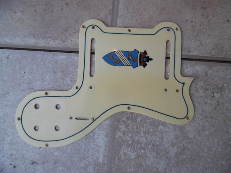 Silvertone Jimmy Reed Silvertone Thin Twin 1382L Pickguard 1955 image 1