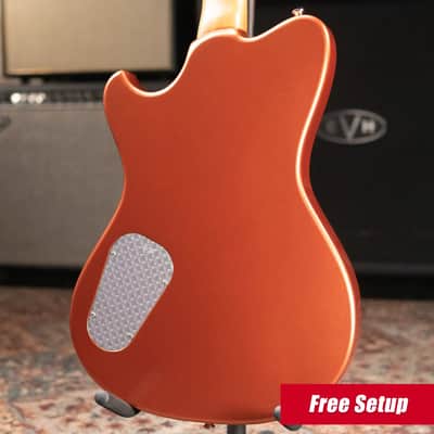 Powers Electric A-Type PF42 NAMM 2026 Hollow Body Electric Guitar - Byzantine Gold with Gig Bag image 2