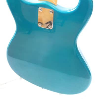 1990s Mosrite The Ventures MK1 Short Scale blue metallic image 8