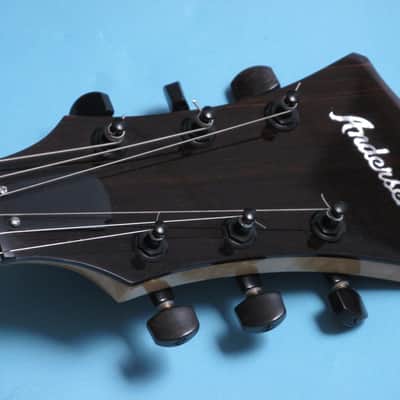 Stephen Andersen Model 17 Custom Sunburst top, Natural back & sides image 5