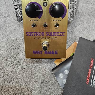 Way Huge WHE103 Saffron Squeeze Compressor MkII 2015 - 2021 - Gold image 1