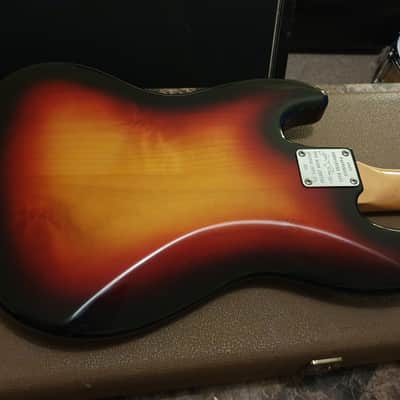 Fender USA Custom Shop Jaco Pastorius Signature fretless American Jazz Bass - Kevin Kaufman image 21
