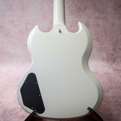 GIBSON USA Custom Shop 1963 SG Special Reissue Lightning Bar "Classic White + Rosewood" (2023) image 15