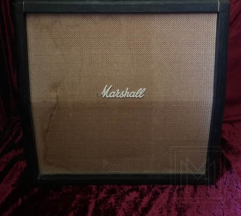 1969 Marshall 4x10 Basketweave Speaker Enclosure Collector Grade RARE - Excellent