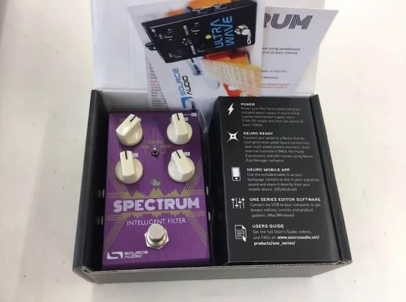Source Audio Spectrum Intelligent Filter Pedal w/ Original box & paperwork image 1