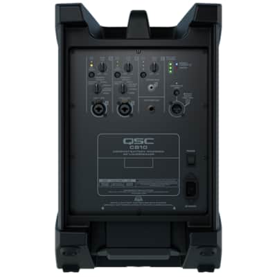 QSC CB10 Compact, Battery-Powered Loudspeaker Portable PA System image 4