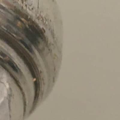 MAKE OFFER RARE SERIES 1 HANDMADE RUDY MUCK CUSHION RIM 16-S 1930'S CORNET MOUTHPIECE ORIG FIN. 95% image 9