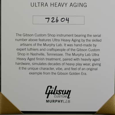 2022 Gibson Custom Shop Les Paul R7 Murphy Lab UHA Gold Top #72604 (PDX) image 8