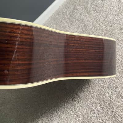 Eastman E20SS Thermo-Cure Sunburst – Solid Adirondack/Rosewood Slope Shoulder Dreadnought-2026 image 6