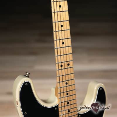 Starr Guitars Maverick Firebird/HB Guitar w/ Gigbag – Vintage Blonde image 4