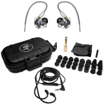 Mackie MP-320 Triple Dynamic Driver Professional In-Ear Monitors+Hard Case image 1
