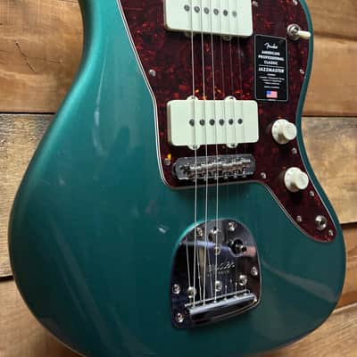 Fender American Pro Classic Jazzmaster RW Faded Sherwood Green w/bag image 1