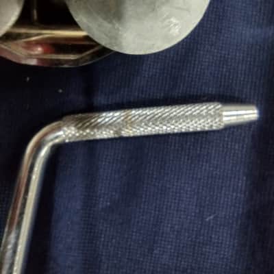 Vintage Ludwig bass drum spurs - gull wing 1960's image 9