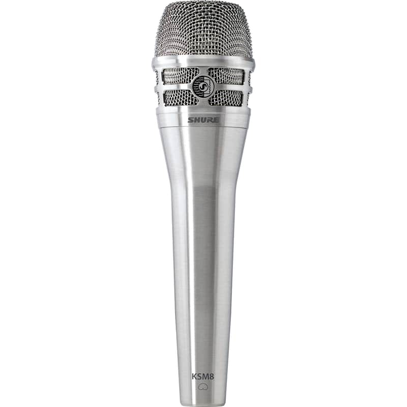 Mint Shure KSM8/N Dualdyne Vocal Microphone, Nickel image 1