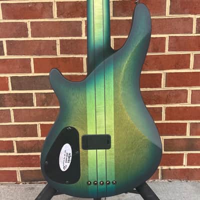 Schecter Daniel Firth Hellraiser Extreme-5, Cthulu Burst, Neck-Thru, Fishman Fluence Pickups, EMG Preamp image 6