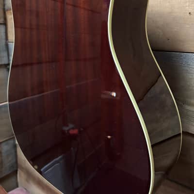 Gibson J-160E Original Vintage Sunburst w/case image 13