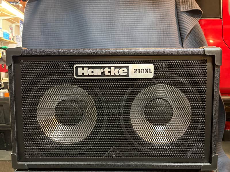 Hartke 210XL V2 200-Watt 2x10" Bass Speaker Cabinet 2019 - Present - Black image 1