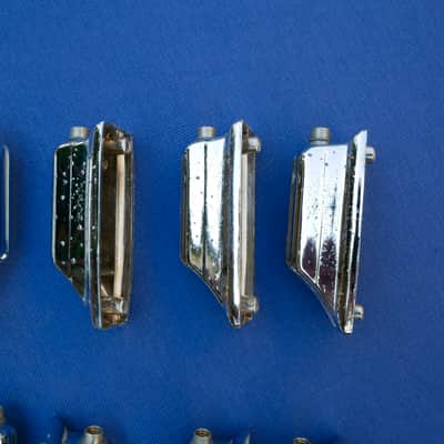 Rogers Beavertail Lugs Lot of 12 Bassdrum 70s image 5