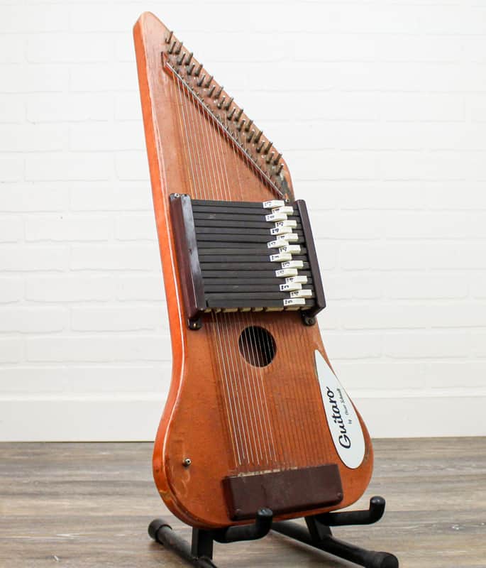 [For Parts or Restoration] Vintage Oscar Schmidt Guitaro Model 55B Autoharp image 1