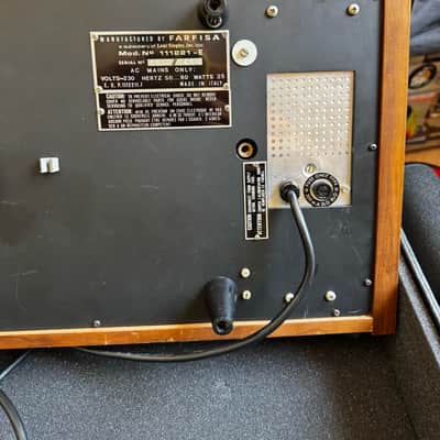 Farfisa Syntorchestra 37-Key String Synthesizer (Rare Brown Wood Version) SERVICED + hard case image 14