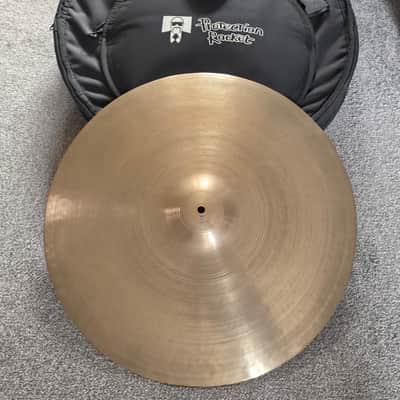 Vintage 1960s & 1970s Avedis Zildjian Cymbal Set (14" Hats, 18", 19", 20") + Protection Racket Bag image 3
