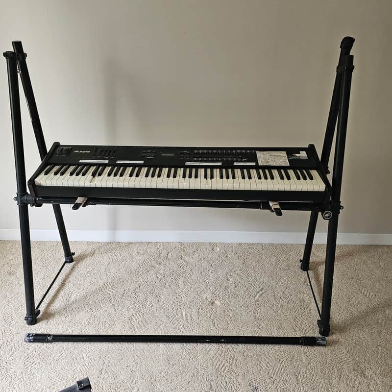 Vintage Ultimate Support A-Frame Keyboard Stand - Made in USA image 1