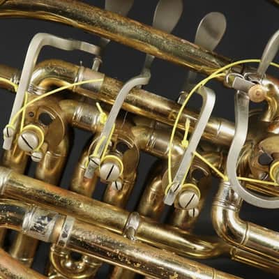 Vintage King 1159 Double French Horn w/ Case Band Instrument image 7