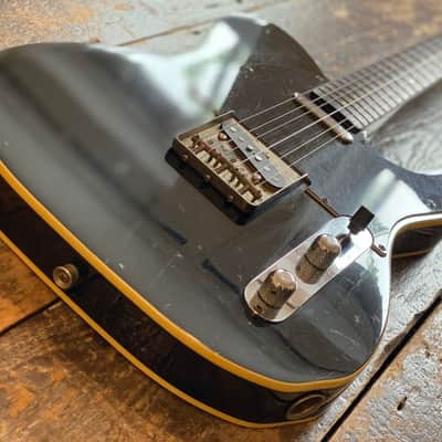 Vintage 1986 Fender Telecaster 1962 Custom Reissue Piano Black FujiGen Built image 2
