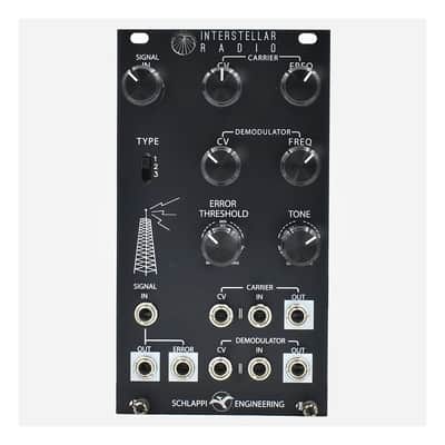 Schlappi Engineering Interstellar Radio Eurorack Module (Black) image 2