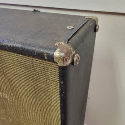 Fender Bandmaster Cabinet 2x12 Original Utah speakers  1967 - Black image 8