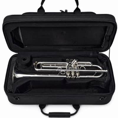 Schagerl JM1-S James Morrison Professional Bb Trumpet in Silver Plate SN 10711 image 16