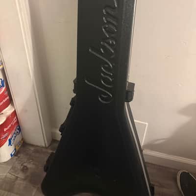 Jackson V Series Molded Guitar Case 2010s - Black image 1