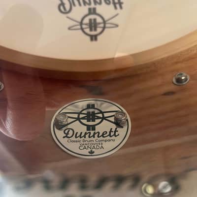 Dunnett Monoply Sycamore 5x14" Snare Drum in High Gloss w/Case image 8