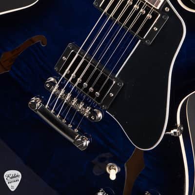 2024 - Gibson ES-335 Figured Custom Color Deep Ocean Burst 8.1 #233240186 image 13