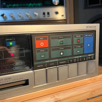 OTTO RD-V7 Cassette Deck | Vintage Sanyo HiFi Tape Deck | Retro Design | Working Condition image 6