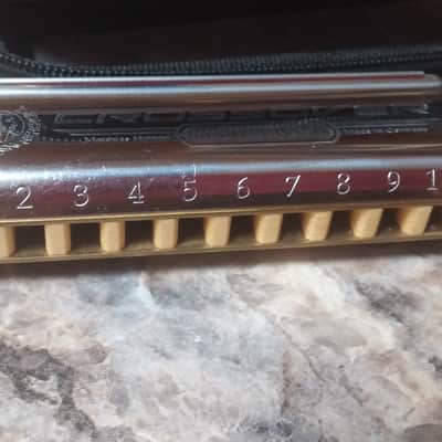 MINT Hohner M2009BXA Marine Band CROSSOVER Harmonica  Key of A MINTY image 2