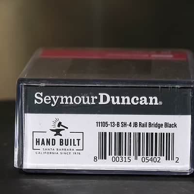 Seymour Duncan SH-4 JB Rail - Black Humbucker Pickup image 3