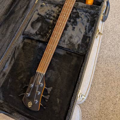 Spector NS2000/5 Neck-Through 5-String | Amber Quilt | EMG BQC Preamp | Spector Case image 17